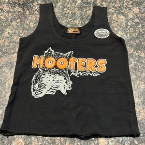Hooters Racing 20th anniversary vintage crop tank
